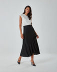 Mizalle Skirt Black Apparel Black