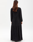 Tassel Detailed Crewneck Dress Black Ka A Fınal Item - Porterist 5