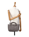 Oryany Cozy Satchel Medium Crossbody Handbags Warm Gray