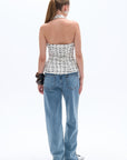 Multicolor Tweed Vest