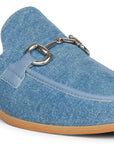 Savannah Flat Mules Denim