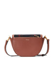 Oryany - Lottie Check Crossbody Small Handbags - Toffee Tan
