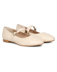Saint G - Garlen Flat Ballerinas Footwear - Macadamia