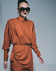 Elle Orange Mini Dress Fınal Item - Porterist 1