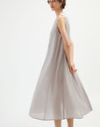 Earth Gray Maxi Dress