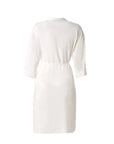 Ecru Rosella Womens Shirt Knee Length Dress Fınal Item - Porterist 4