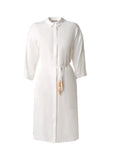 Ecru Rosella Womens Shirt Knee Length Dress Fınal Item - Porterist 1