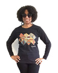 "I AM" © Long Sleeve T-Shirt - Black