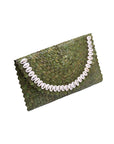 Jelavu Coco Small Clutch Handbags Moss Green