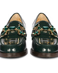 Saint G Livia Loafers Footwear Green
