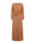 Linda Ginger Deep V Dress Fınal Item - Porterist 2