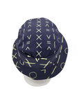 Indigo Pattern 1/Mud Cloth Pattern 1 Unisex Reversible Bucket Hat