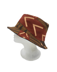 Indigo Pattern 1/Mud Cloth Pattern 1 Unisex Reversible Bucket Hat