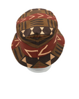 Indigo Pattern 1/Mud Cloth Pattern 1 Unisex Reversible Bucket Hat