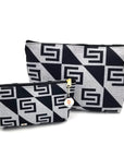 Mud Cloth Pattern 5 © T-Bottom Accessory Pouches