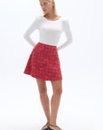 Tweed Mini Skirt