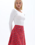 Tweed Mini Skirt
