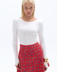 Tweed Mini Skirt