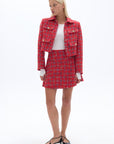 Tweed Mini Skirt