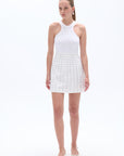 Eyelet Detailed Mini Skirt