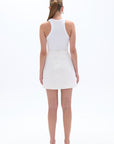 Eyelet Detailed Mini Skirt