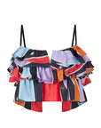 Ruffled Crop Top