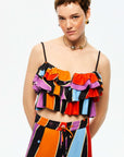 Ruffled Crop Top