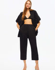 High-Waisted Carrot Pants