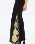 Wide-Leg Satin Pants