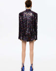 Multicolor Sequined Skirt