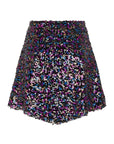 Multicolor Sequined Skirt