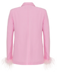 Feathered Blazer Jacket