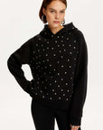 Studded Hoodie Sweatshirt