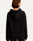 Studded Hoodie Sweatshirt