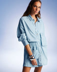Minimal Draped Shirt