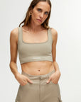 Ribbed Crop Top