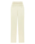 Pleated Ivory Palazzo Pants