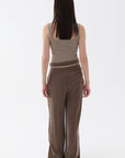 Pleated Palazzo Pants