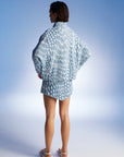 Printed Mini Skirt