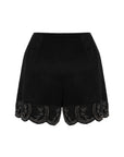 White Stone Detailed Shorts