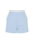 High Waisted Striped Mini Multicolor Shorts