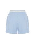 High Waisted Striped Mini Multicolor Shorts