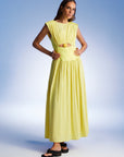 Seashell Acssesorized Black Cut-Out Dress