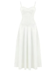 Corset Detailed Midi Dress