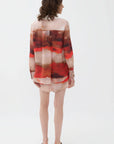 Printed High Waisted Multicolor Shorts