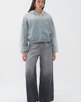 Multicolor Gradient Hooded Sweatshirt