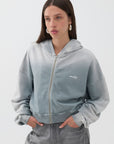 Multicolor Gradient Hooded Sweatshirt