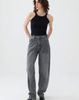 High Waisted Balloon Jeans