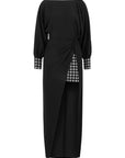 Knot Front Long Dress