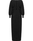 Knot Front Long Dress